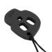 Silicone Baby Teething Toy Pendant - Black Skull Teether for Soothing Infant Chewing - Buy Online on GoSupps.com