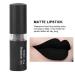 Black Matte Lipstick - Long-Lasting Highly Pigmented Retro Lip Gloss for Parties & Halloween Makeup - Buy Online on GoSupps.com