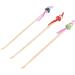 10Pcs Cartoon Doll Bamboo Earpick Spoon Set for Safe Earwax Removal - Buy Online on GoSupps.com