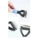 Dog dematting comb deshedding rake dog grooming undercoat dematting rake undercoat remover dog hair remover pet grooming  - Buy Online on GoSupps.com