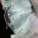 5 Yards Retro Ruffle Pleated Chiffon Trim in Iridescent White - Perfect for Dress, Bag Decoration, and Craft Sewing - Buy Online on GoSupps.com