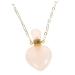 Hemoton Valentines Day Perfume Bottle Household Decor Heart Pendant Charm Necklace Perfume Bottle Pendant