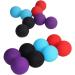 Buy Partykindom Peanut Massage Balls - Relief & Relaxation for Feet Yoga & Fitness | Silicone Massage Roller for Fascia & Foot Sole Therapy - Buy Online on GoSupps.com