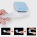 2-in-1 Dog & Cat Brush Set with Self-Cleaning Slicker Brush, Shedding Gloves, Pet Hair Remover Mitt - Blue - Buy Online on GoSupps.com