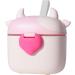 Bebamour Baby Milk Powder Dispenser Pot - 230G Formula Dispenser for Baby Snacks - 450ML Light Pink Cow Design - Buy Online on GoSupps.com
