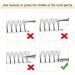 5D-C-0.10-14 Long Stem Pre Made Fan Russian Volume Lashes | 0.07 0.10 Premade Fans | C D Curl | 14mm CG | Eyelash Extensions - Buy Online on GoSupps.com
