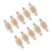 FRCOLOR 10pcs Stickers Clear Stickers Womens Shoes Heels Woman Shoes Heels Prevention Pad Feet Liquid Clear Heels Rear Heel Stickers Women's Sole of Foot Gel Heel Pad White White 6.2X4.2X0.01CM