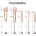 5 Pieces Makeup Brushes with Beads DIY Makeup Cosmetic Brush Set Kit Bead Brush Set for DIY - Buy Online on GoSupps.com