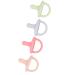 Baby Pacifier Silicone 4PCS Breast Like Pacifier Skin Texture for Nursery