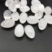 1pc Natural White Quartz Crystal Egg Shaped Stones Polished Clear Quartz Eggs Natural Stones and Crystals Stone Mineral Specimen - Buy Online on GoSupps.com