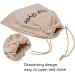 Cotton Hair Dryer Bags - Set of 2 | Drawstring Container for Hairdryer & Nozzle Attachment | Organizer for Hair Dryer Accessories - Buy Online on GoSupps.com