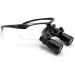 Uihecta Medical binocular tooth motion 4x/5x/6x high enlargement surgical for tooth surgery plastic surgery ENT magnifying glass black 4x