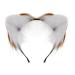 TQUXNGA Handmade Cartoon Foxes Ear Hair Hoop Woman Halloween Makeup Headband for Carnivals Cosplay Hair Accessories 11