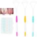 Verdant Touch Coated Tongue Scraps Interdental Brush Set - 6-Pack Oral Care Kit for Deep Cleaning Tooth Stains - Buy Online on GoSupps.com