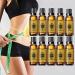 Belly Drainage ginger oil decreasing herbal massage oil for losing weight Belly Off Herbal Slimming Massage Oil fat burning massage oil against cellulite and slimming massage oil on the stomach (10 PCs)