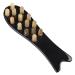 Buy Healvian 3-in-1 Wooden Hairbrush & Massage Combs for Women | Natural Horn Scalp Massager & Curling Tool - Buy Online on GoSupps.com