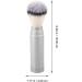 JECOMPRIS Mustache & Foaming Shaving Brush for Men - Portable Silver Razor & Beard Brush for Travel - Buy Online on GoSupps.com