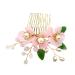 DOITOOL 1pc Tiara Hair Comb Alloy Comb Accessories Bride Manual