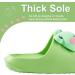 Flat Flops: Kids' Frog Green Summer Slippers - Anti-Slip Shower & Beach Sandals for Parent-Child Fun - Buy Online on GoSupps.com