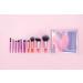 Real Technique Travel Fantasy Mini Brush Kit - 11pc Set for Eyeshadow, Highlight, Contour & Concealer - Synthetic Bristles with Makeup Bag - Buy Online on GoSupps.com