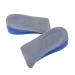 1 Pair Silicone Shoes Insole Silicone Heel Insoles Honeycomb Insole Invisible Heel Pad Height Lift Pad