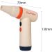 MERIGLARE Portable Hair Dryer Quick Dry Hair Care Dryer Compact Size 3 Gears Settings Powerful for Women Men Salon Home Holiday Gift orange - Buy Online on GoSupps.com