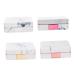 JECOMPRIS plastic container 12 pcadratic glasses case Sweet holder Storage box soaked organizer mirror film lens holder Linsen holder.