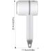 Cordless Scrubber | Power Cleaning Brush Handheld Rechargeable Kitchen Dish Brush with 6 Replaceable Brush for Bathroom Living Room Kitchen White - Buy Online on GoSupps.com