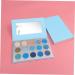 WOONEKY 15 Eyeshadow Palette Eye Shadow Eyeshadow Compact Colorful Eyeshadow Makeup Palette Blue - Buy Online on GoSupps.com