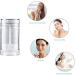 6pcs 75ml Clear Deodorant Tubes - Refillable Twist-Up Lip Balm Containers for DIY Travel - Buy Online on GoSupps.com