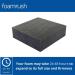 FoamRush 3 x 18 x 20 Charcoal High Density Upholstery Foam Cushion - Made in the USA - Buy Online on GoSupps.com