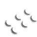 FOMIYES 3 Pairs Fake Eyelash Long Thick Eyelashes False Eyelash Fake Lashes Natural Eyelashes Cross - Buy Online on GoSupps.com