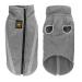 FEimaX Dog Coat Waterproof Windproof Pet Warm Jacket Outdoor Puppy Reflective Adjustable Outfit Vest Cold Winter Clothes for Small Medium Large Dogs - Soft Fleece Cotton Lined with Harness Hole XL Grey