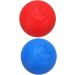Beavorty 4-Piece Lacrosse Balls & Foam Roller Set | Massage & Yoga Ball for Back Feet & Muscle Relief - Buy Online on GoSupps.com