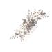 minkissy Flower Comb Wedding Hair Vintage Bridal Hair Bridesmaids Hair Bridal Comb Headdress Side Hair Crystal Comb Hair Accessories for Women Wedding Flower Crystal Miss Alloy Abs