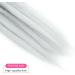 Dsoar Dreadlocks Extension Braids Hair Extensions Synthetic Braiding Hair 12 Strands 24 Inch Synthetic Dreadlocks for Men/Women Full Head Hippie Hair Extensions 24INCH Grey - Buy Online on GoSupps.com