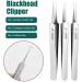 Blackhead Remover Tweezers Ultra-fine No.5 Acne Blackhead Removal Tweezers Acne Pimple Blemish Extractor Curved Needle Clip Tool Face Skin Care Tool Beak Clip - Buy Online on GoSupps.com