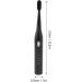 Mumusuki Electric Toothbrush for Adults - Rechargeable 4 Soft Bristle Heads Waterproof Black Gold | Excellent Gift Option - Buy Online on GoSupps.com