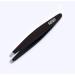 Nexus Professional Black Beauty Eyebrow Slanted Tweezers (Black Fish Style) - Buy Online on GoSupps.com