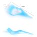 Buy 2PCS 4.1" Eyelash Mascara Guard & Comb Tool | Blue & Pink | Eyelash Makeup Protector for Flawless Eyes - Buy Online on GoSupps.com