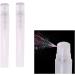 100pcs Travel Spray Bottles - Portable 10ml Plastic Perfume Atomizers - Home & Cosmetic Use - White PET Bottles - Buy Online on GoSupps.com