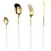 Stainless Steel Cutlery Steak Cutlery Set Portable Cutlery Gold - Buy Online on GoSupps.com