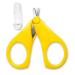 Baby Nail Scissors for Newborn, Infant, Toddler, Kids - Baby Manicure Fingernail Care - Baby Nail Cutting Scissors Yellow