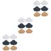 FOMIYES 9 Pairs Sneaker Heel Stickers Pads Liner Sponge Heel Pads Simple Heels Protective Heel Pads Shoe Heel Stickers Heel Cups for Shoes Double-Sided Adhesive Non-Slip Protector