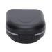 Behind The Ear Hearing Aid Case Waterproof Drop Resistance Storage Box Portable Protective Box for Storing Hearing Aids Black