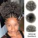 High Puff Afro Curly Wig Ponytail - 8 Inch Short Kinky Synthetic Clip-In Hair Bun (1BT613) - Perfect for Stunning Styles - Buy Online on GoSupps.com