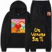 Bad Bunny Hoodies and Sweatpants,Hoodies for Women,Matching Sets for Women,2 Piece Set Sweatshirt Casual Outfit,Hip Hop Pullover Novelty Casual Hooded for Unisex (Color : 01, Size : Small) Small 01