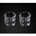 Morechioce dappen bowl 2 pieces of nail art clear glass cup of acrylic dappen DISH glass clear bowl for acrylic liquid powder nail art styling tool transparent 2 pieces transparent