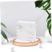 JECOMPRIS Mini Container Case for Contact Lenses White Eyes Mini Cleaning Kit with Square Stand Ideal Lensetui for Travel & Storage - Buy Online on GoSupps.com