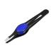 VOCOSTE Anti Slip Eyebrow Clip Eyebrow Clip for Women Blue 3.78"x0.63"